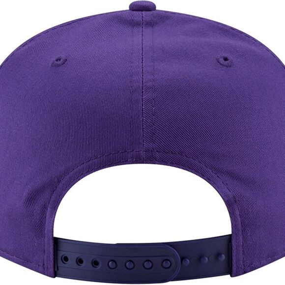 Minnesota Vikings Football New Era Purple 9FIFTY Adjustable Snapback Hat - Picture 8 of 12